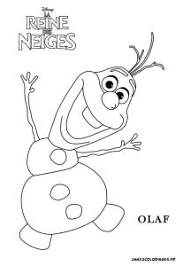Coloriage Olaf A Imprimer Disney Frozen Coloring Sheets