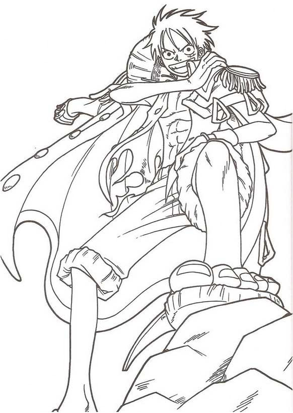 Coloriage One Piece Bateau Coloriage204 Coloriage One Piece Luffy