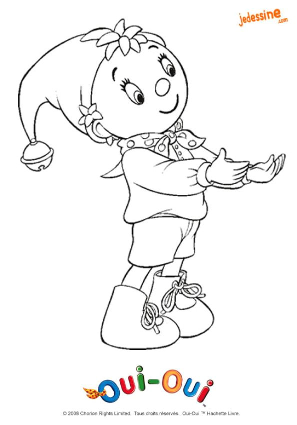 Coloriage Oui Oui Anniversaire 13 Dessins De Coloriage Oui Oui Anniversaire à Imprimer