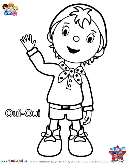 Coloriage Oui Oui Anniversaire Coloriage Anniversaire Oui Oui Coloriage A Imprimer Oui Oui
