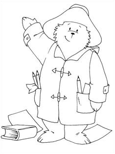 Coloriage Paddington A Imprimer 874 Meilleures Images Du Tableau Paddington Bear