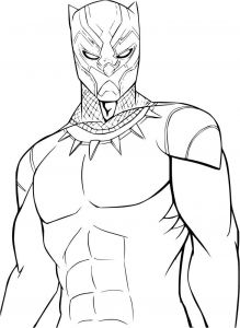 Coloriage Panthere Noire Imprimer Coloriage La Panthère Noire À Imprimer Sur Coloriages