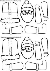 Coloriage Pantin A Imprimer Coloriage Noel Pere Noel Pantin