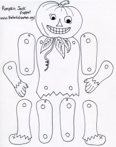 Coloriage Pantin A Imprimer Sciences Anglais