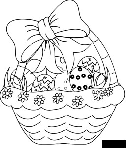 Coloriage Paques Pour Enfants Coloriage De Pâques Oeufs De Pâques Lapins Cloches