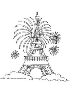 Coloriage Paris A Imprimer Dessins Et Coloriages Coloriage Moyen format à Imprimer