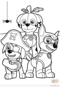 Coloriage Pat Patrouille Halloween 28 Best Paw Patrol Halloween Images