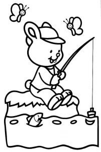 Coloriage Pecheur Imprimer Gratuit Dessins Gratuits à Colorier Coloriage Pecheur à Imprimer