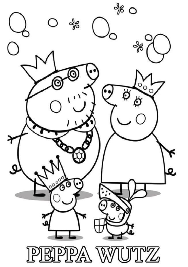 Coloriage Peppa Pig Imprimer Gratuit 315 Kostenlos Peppa Pig Druckfertig Peppa Wutz Ausmalbilder