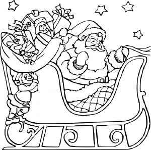 Coloriage Pere Noel A Imprimer Coloriage Lutin Pere Noel à Imprimer