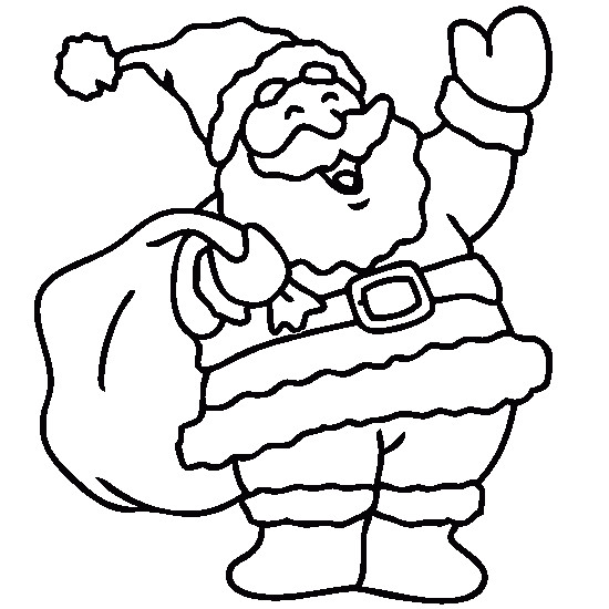 Coloriage Pere Noel En Ligne Gratuit Coloriage Imprimer Gratuit Pere Noel