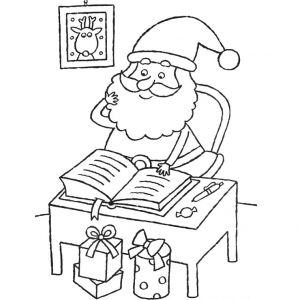Coloriage Pere Noel Facile Pere Noel Facile Coloriage Noël Coloriages tout Petits