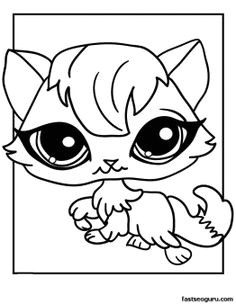 Coloriage Pet Shop Poney à Imprimer 92 Best Lps Coloring Pages Images