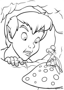 Coloriage Peter Pan Wendy Peter Pan 46 Animation Movies – Printable Coloring Pages