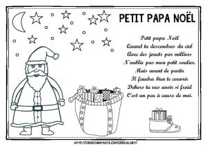 Coloriage Petit Papa Noel Imprimer Illustration Petit Papa Noël