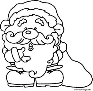 Coloriage Petit Pere Noel Coloriage Un Petit Pere Noel Dessin