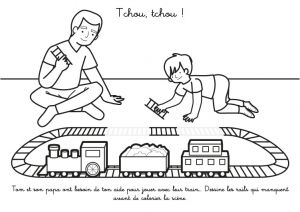 Coloriage Petit Train A Imprimer Coloriage à Imprimer Le Petit Train