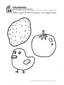Coloriage Petite Section Maternelle Coloriage Pour toute Petite Section