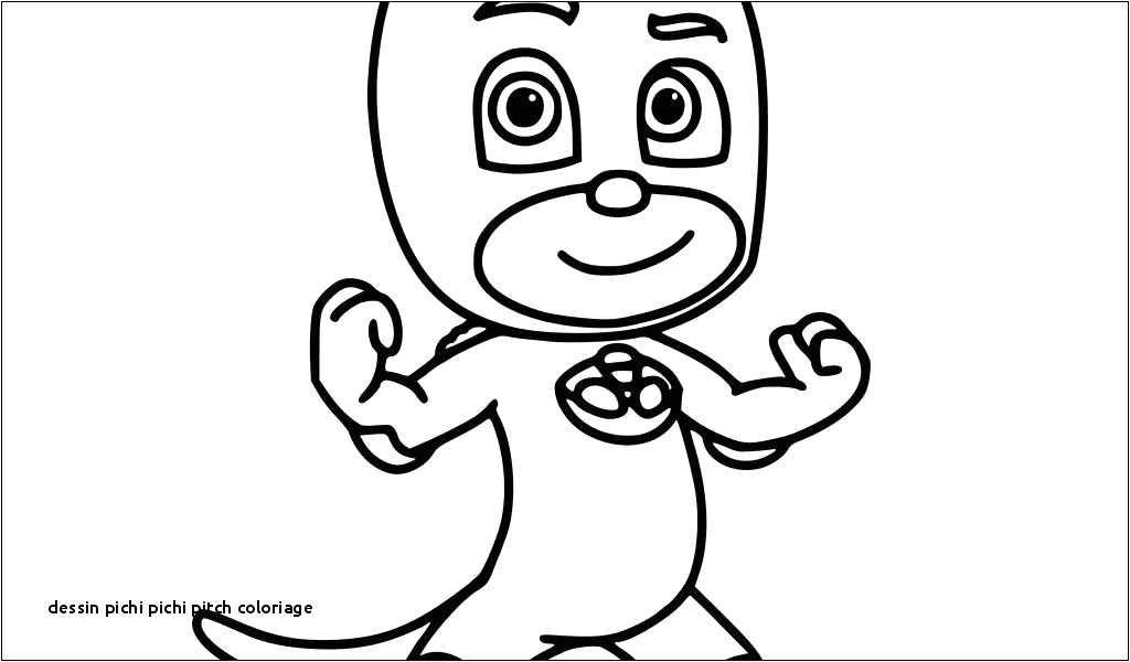 Coloriage Pichi Pichi Pitch à Imprimer Coloriage Yoyo Pyjamasques