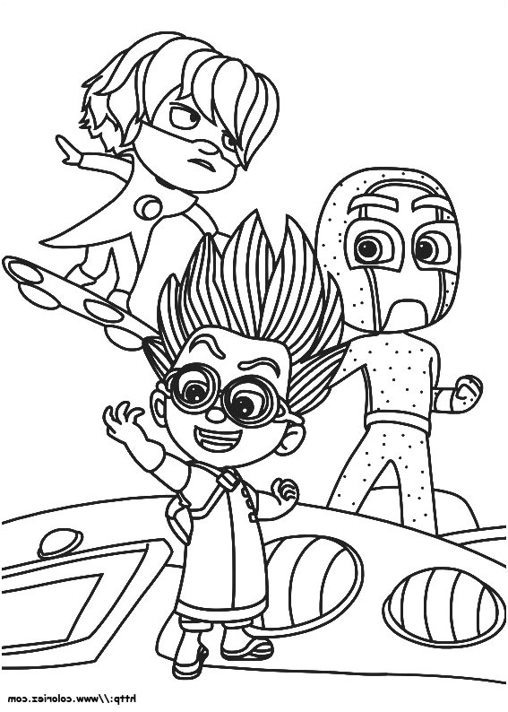 Coloriage Pichi Pichi Pitch à Imprimer Coloriage Yoyo Pyjamasques