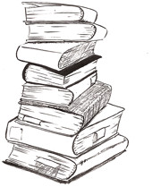 Coloriage Pile De Livre Aliss and Books Citations