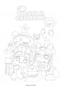 Coloriage Pirata Et Capitano Les Coloriages De Pirata Et Capitano Zouzous Dessins