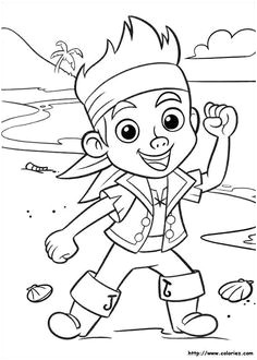 Coloriage Pirate Des Caraibes En Ligne 10 Best Jack Le Pirate Images