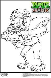 Coloriage Plante Vs Zombie Plants Vs Zombies Coloring Pages