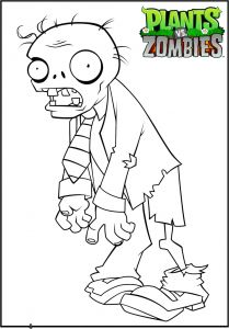 Coloriage Plante Vs Zombie Plants Vs Zombies to Color for Kids Plants Vs Zombies