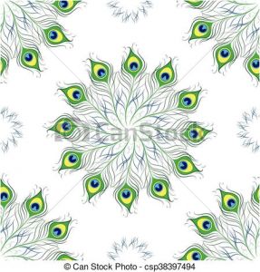 Coloriage Plume De Paon Idees De Fait Main Plume De Paon Mandala