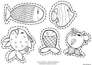Coloriage Poisson Avril Imprimer Coloriage Les Poissons D Avril Par Alice Et Sandra
