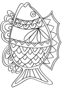 Coloriage Poisson Avril Imprimer Printable ☼ Coloriages Poissons D Avril ☼