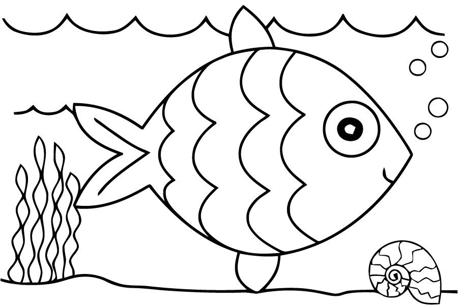 Coloriage Poissons A Imprimer Coloriage Poisson A Imprimer Gratuit