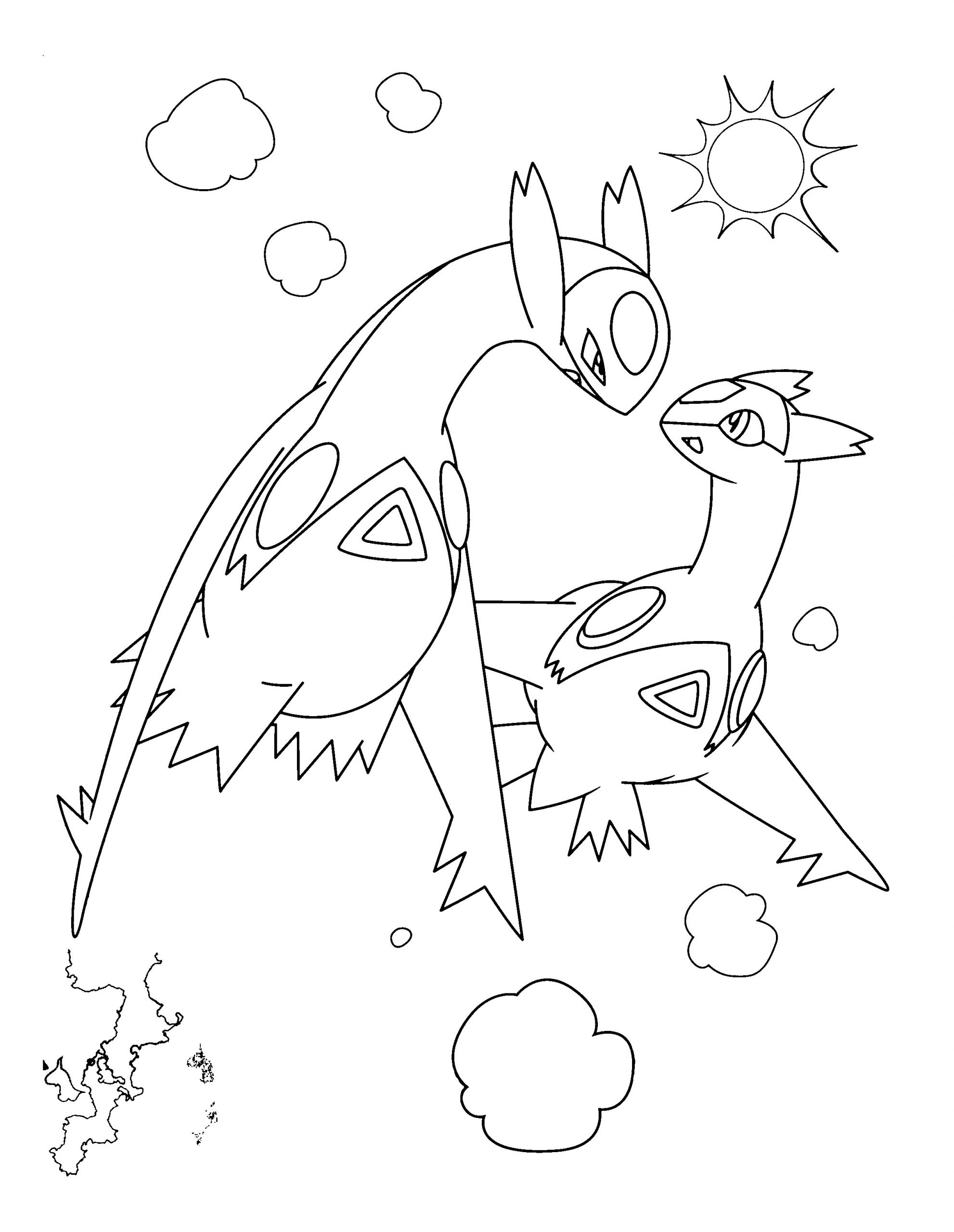 Coloriage Pokemon Latias Et Latios Coloriage Pokemon Latias Et Latios