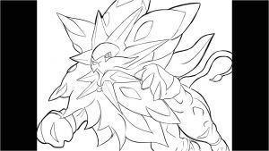 Coloriage Pokemon Lunala Et solgaleo Speed Drawing ソルガレオ solgaleo Pokemon Sun Dessiner