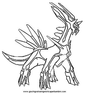 Coloriage Pokemon Palkia Et Dialga 483 Dialga G Disegni Da Colorare