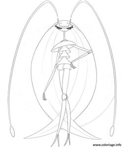 Coloriage Pokemon Ultra Chimere Coloriage Ub 02 Beauty Ultra Chimere Pokemon soleil Lune