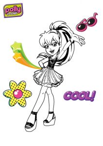 Coloriage Polly Pocket En Ligne Gratuit 57 Dessins De Coloriage Polly Pocket à Imprimer