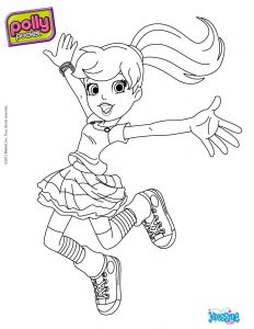 Coloriage Polly Pocket En Ligne Gratuit 57 Dessins De Coloriage Polly Pocket à Imprimer