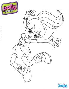 Coloriage Polly Pocket En Ligne Gratuit Coloriages Coloriage Polly Fr Hellokids