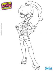 Coloriage Polly Pocket En Ligne Gratuit Coloriages Dessin De Polly Pocket Fr Hellokids