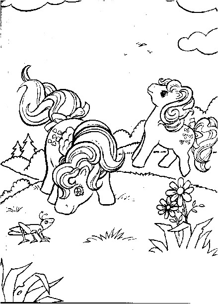 Coloriage Pouliche A Imprimer Dessin à Imprimer Du Net Coloriage Petite Pouliche