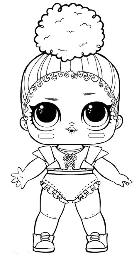 Coloriage Poupee Lol A Imprimer 30 Coloriage Lol Surprise Unique
