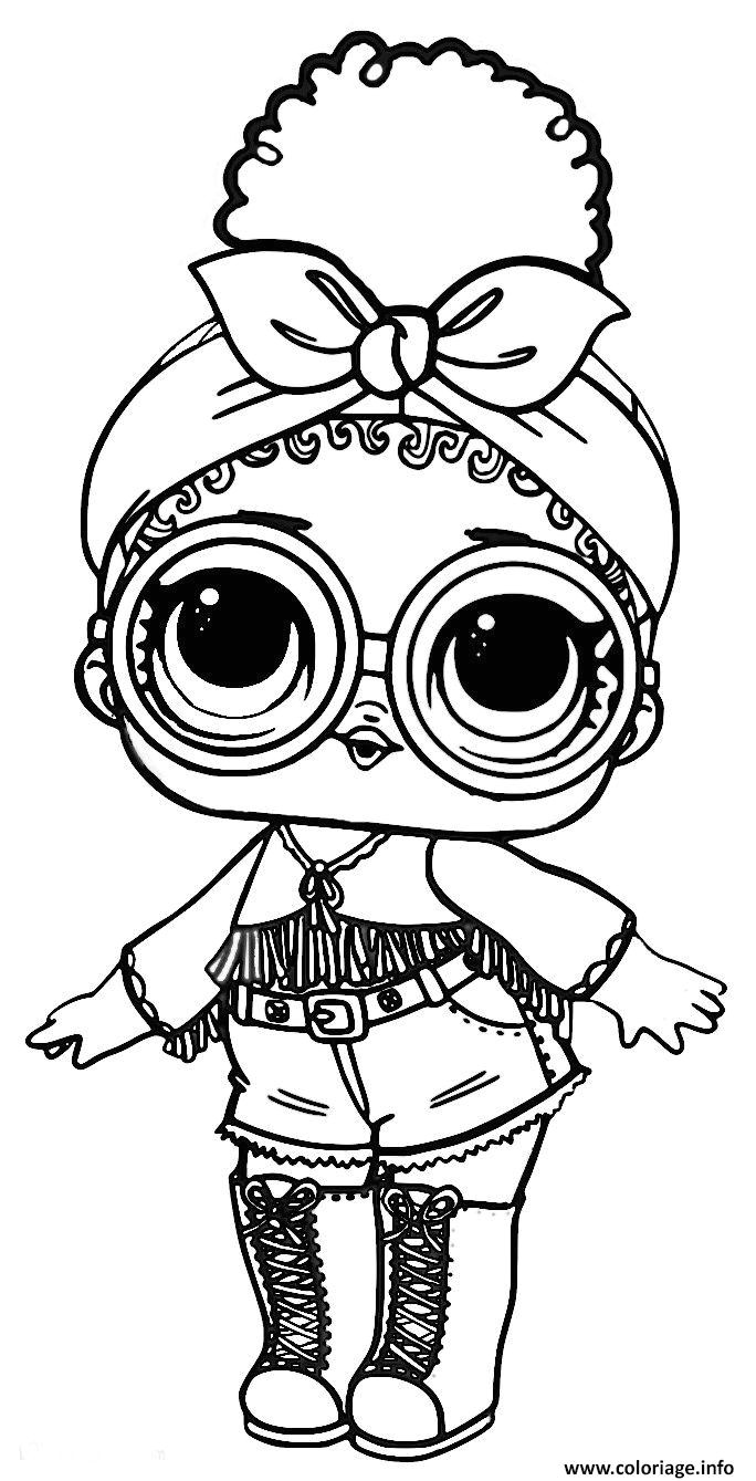 Coloriage Poupee Lol Surprise Coloriage Poupee Lol Surprise Doll Jecolorie