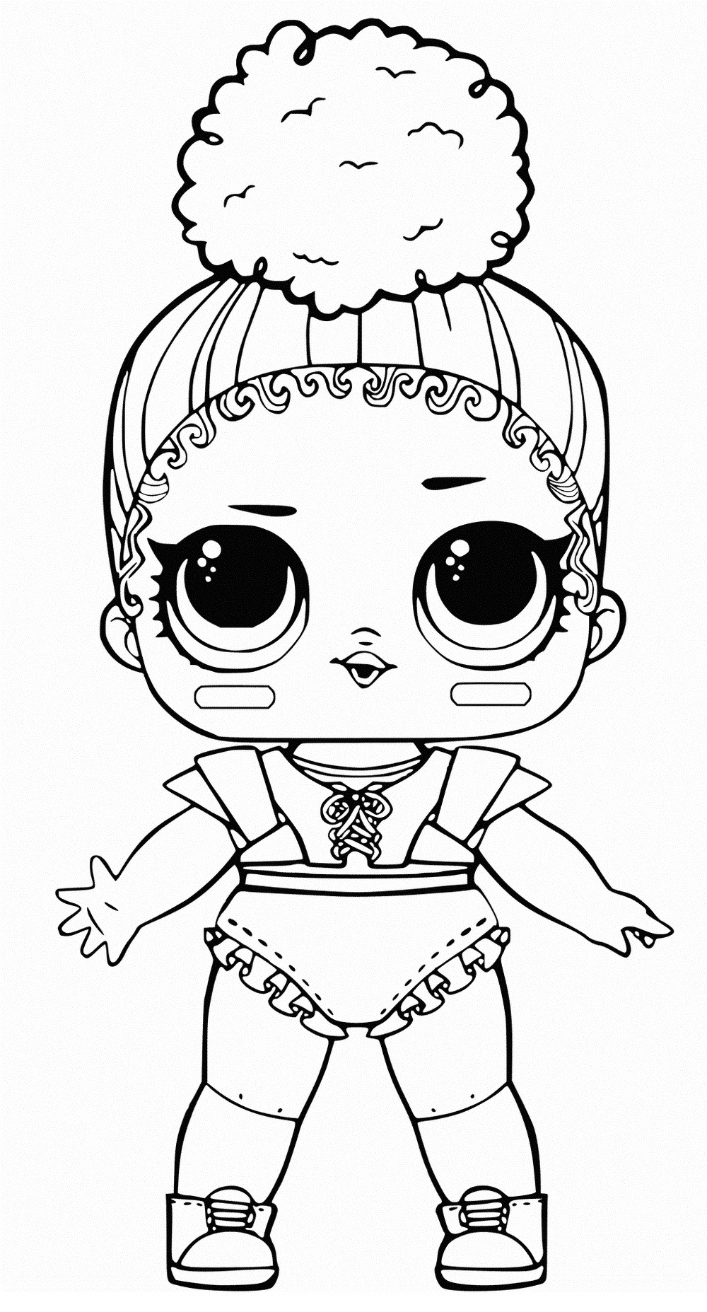 Coloriage Poupee Lol Surprise Coloriages Poupées Lol Surprise 80 Photos Noir Et Blanc