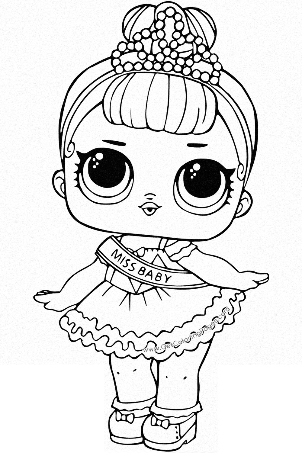 Coloriage Poupee Lol Surprise Coloriages Poupées Lol Surprise 80 Photos Noir Et Blanc