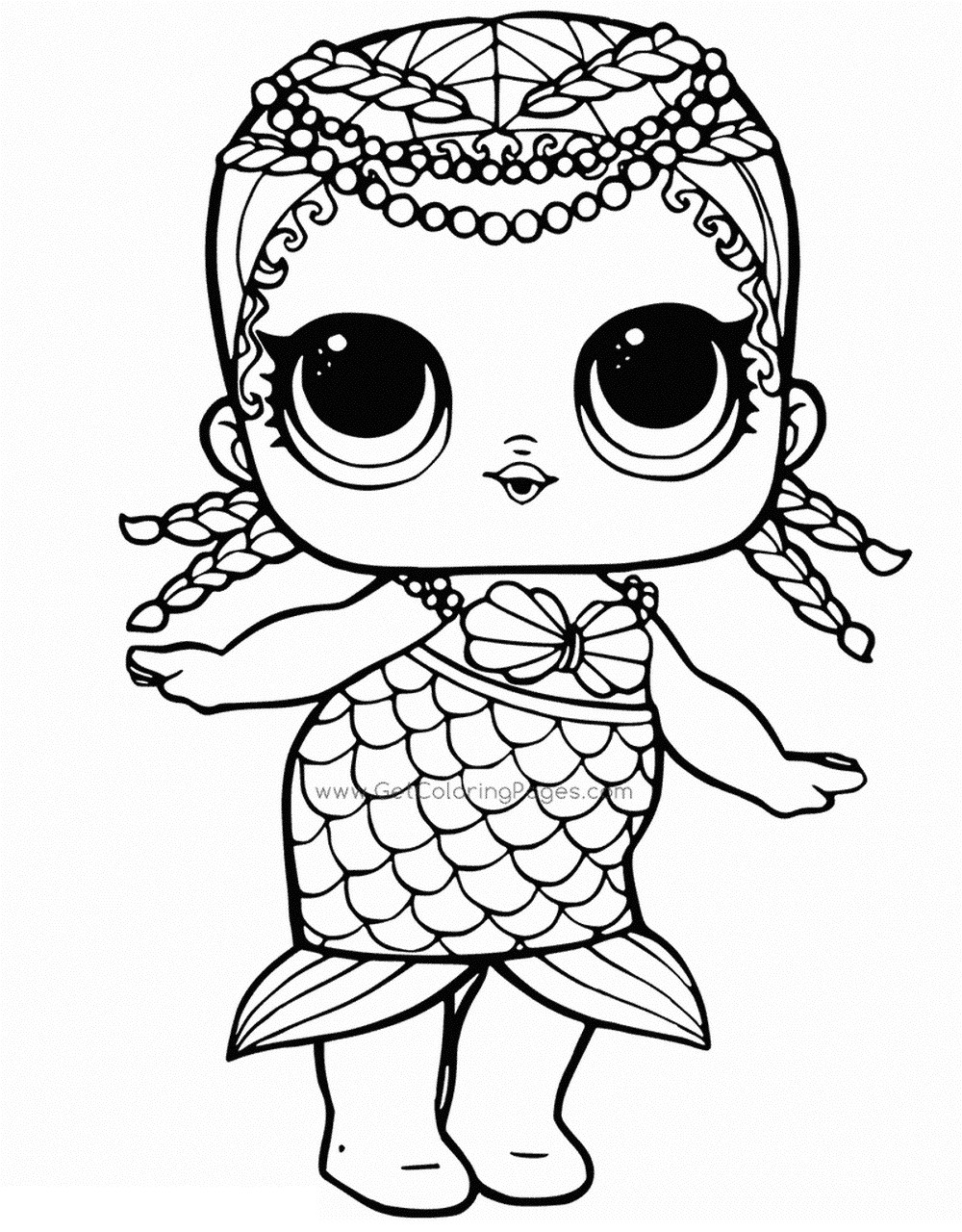 Coloriage Poupee Lol Surprise Coloriages Poupées Lol Surprise 80 Photos Noir Et Blanc