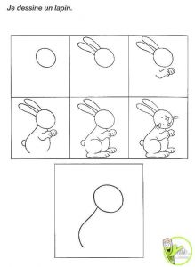 Coloriage Pour Apprendre A Dessiner Yeb Coloriage – Ment Dessiner Un Lapin Facilement