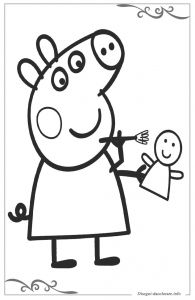 Coloriage Pour Enfant 4 Ans Peppa Pig Disegni Per Bambini Piccoli Da Colorare