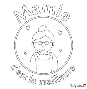 Coloriage Pour Fete Des Mamies Des Coloriages Pour Mamie